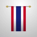 Thailand hanging Flag