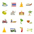 Thailand Icons Set