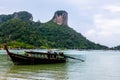 Thailand Island Krabi boat color