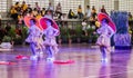 THAILAND -26 June 2019 group Little child girl Thai dance on 26 June 2019