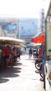 Thailand local market in the morning