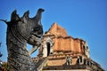 Thailand, the old town Chiang Mai: Wat Chedi Luang