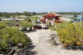 Thailand. The main entrance to the Park and Wang temple Itself Tsien (Pattaya).