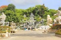 Thailand May 5, 2011 The Million Years Stone Park Pattaya Crocodile Farm, summer landscape Royalty Free Stock Photo