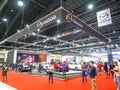 Thailand Motor show 2019 Bangkok - April 3, 2019: Masda event with new car in motor show 2019 exhibition, Thailand Royalty Free Stock Photo