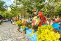 Thailand mythology garden in Wat Muang complex