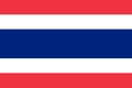 Thailand official flag of country Royalty Free Stock Photo