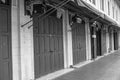 Old building was one attractive tourist to see an ancient building around the Grand Royal Palace, Bangkok Thailand Royalty Free Stock Photo