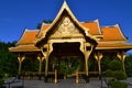 Thailand Pavillion in Olbrich Garden in Sunny Day Royalty Free Stock Photo