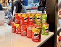 Thailand, Phuket December 1, 2025 Pringles chips are on the table Royalty Free Stock Photo