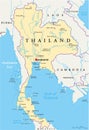 Thailand Political Map