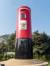 Thailand Post company Chaengwattana BANGKOK THAILAND-25 DECEMBER 2018:Thailand Post Office Which is processed from Communication