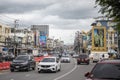 THAILAND PRACHUAP HUA HIN TRAFFIC MAINROAD Royalty Free Stock Photo