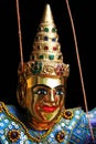 Thailand puppet face Royalty Free Stock Photo