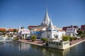 THAILAND SAMUT PRAKAN WAT PROT KET CHETTHARAM Royalty Free Stock Photo