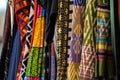 Thailand silk clothes hanging on the local shop by local people handmade Royalty Free Stock Photo