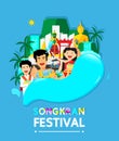 Thailand Songkran Festival Is the new year of Thailand