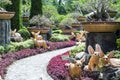 Thailand style garden Royalty Free Stock Photo