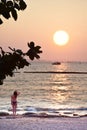 Thailand sunset pattaya