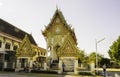 Thailand Thai temple art of Thailand Isaan. Royalty Free Stock Photo