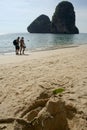 Thailand tourists railay beach