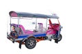 Thailand Tuk Tuk three wheel native taxi Royalty Free Stock Photo