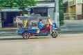 Thailand urban street view.