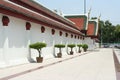 Thailand Wat temple walls.