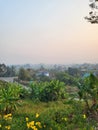 Thailand wonderful tropical view from top of moutain