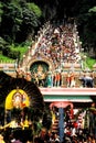 Thaipusam at Batu Caves Royalty Free Stock Photo
