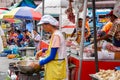 Thais sell meat and meat products
