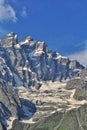 Thajiwas Glacier In Sonmarg Kashmir Royalty Free Stock Photo