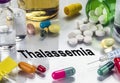 Thalassemia, Medicines As Concept Of Ordinary Treatment, Conceptual Image Royalty Free Stock Photo