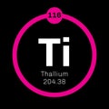 Thallium chemical element