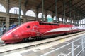 Thalys Train at Gare du Nord International Train Station