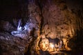 Tham Lod Cave near Pai, in Mae Hong Son, Thailand Royalty Free Stock Photo