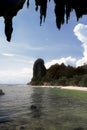 Tham Phra Nang beach, Thailand Royalty Free Stock Photo