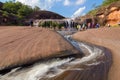 'Tham Phra' Waterfall Bungkan thailand