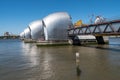 Thames Barrier in London, England Royalty Free Stock Photo