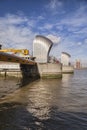 Thames Barrier, London, England Royalty Free Stock Photo