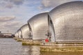 Thames Barrier, London - Royalty Free Stock Photo