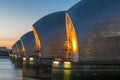 Thames Barrier, London, UK Royalty Free Stock Photo