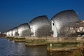 The Thames Barrier London UK Royalty Free Stock Photo