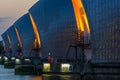 Thames Barrier, London, UK Royalty Free Stock Photo