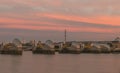 Thames Barrier, London UK Royalty Free Stock Photo