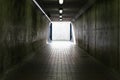 Thames Barrier passageway in London