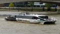 Thames Clipper Uber Boat Tornado Clipper on River Thames London