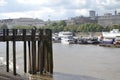 The River Thames City of London Wooden Groin