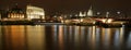 Thames panorama Royalty Free Stock Photo