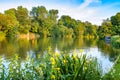 Thames River. Oxford, England Royalty Free Stock Photo